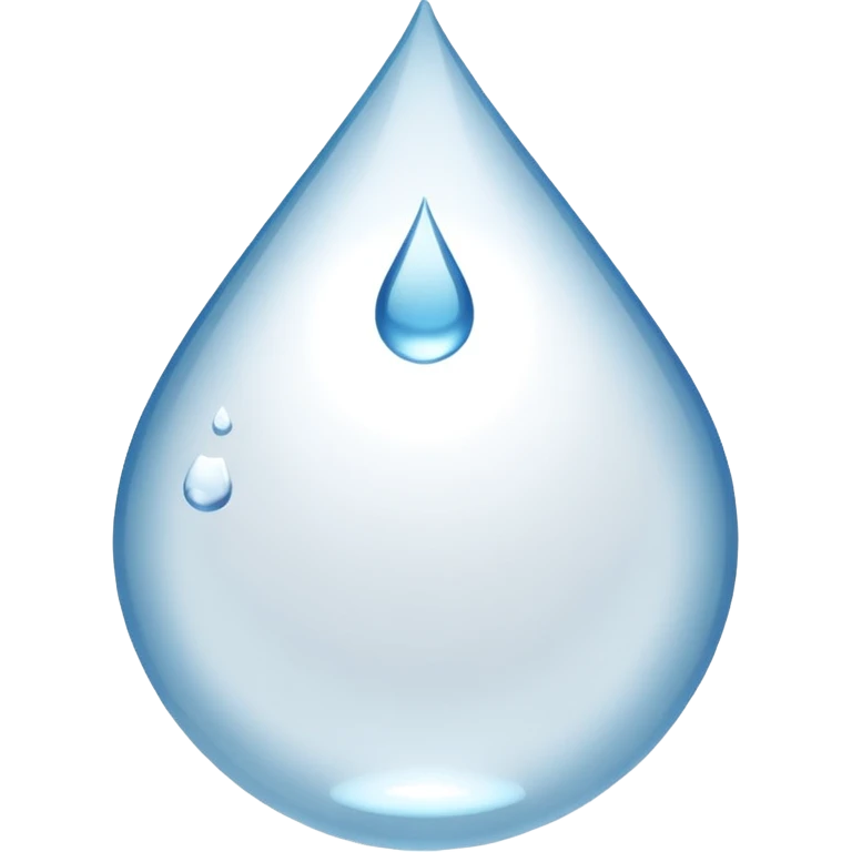 💦 this emoji but coloured white instead of blue emoji