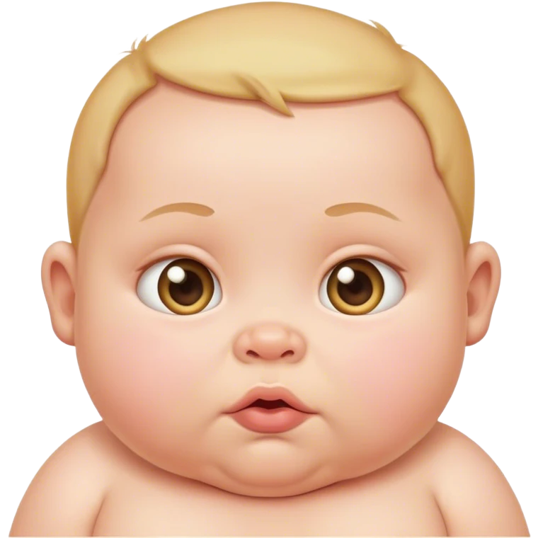 Fat baby emoji