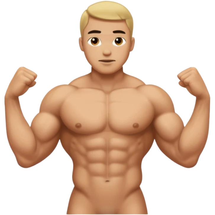 Tizio nudo emoji