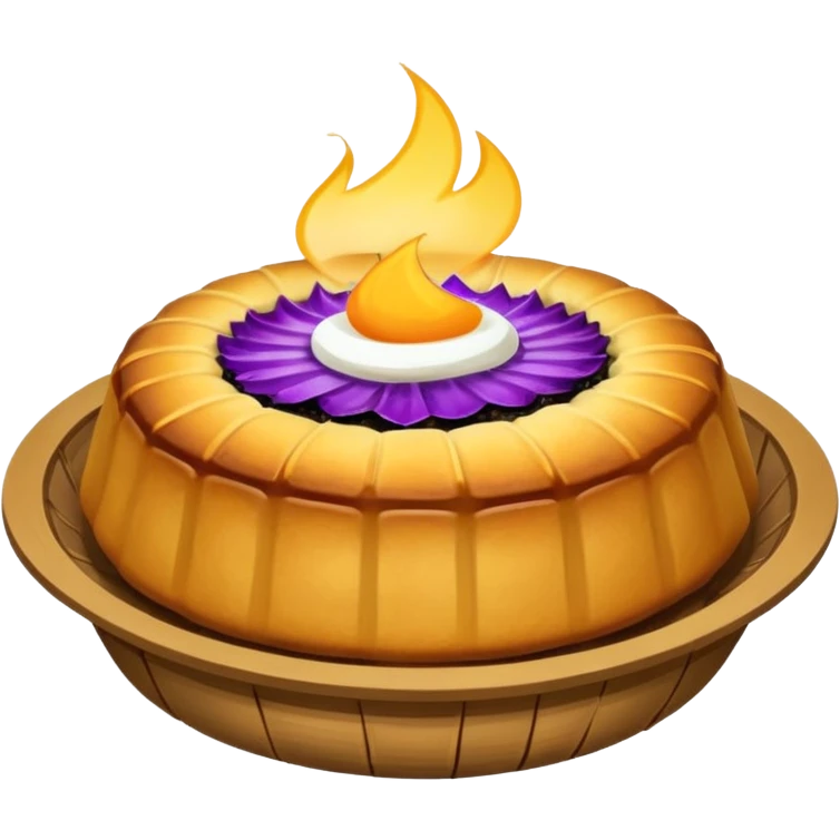 Filipino puto bumbong and bibingka emoji