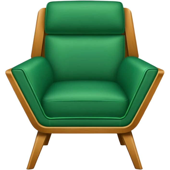 green arrow chair emoji