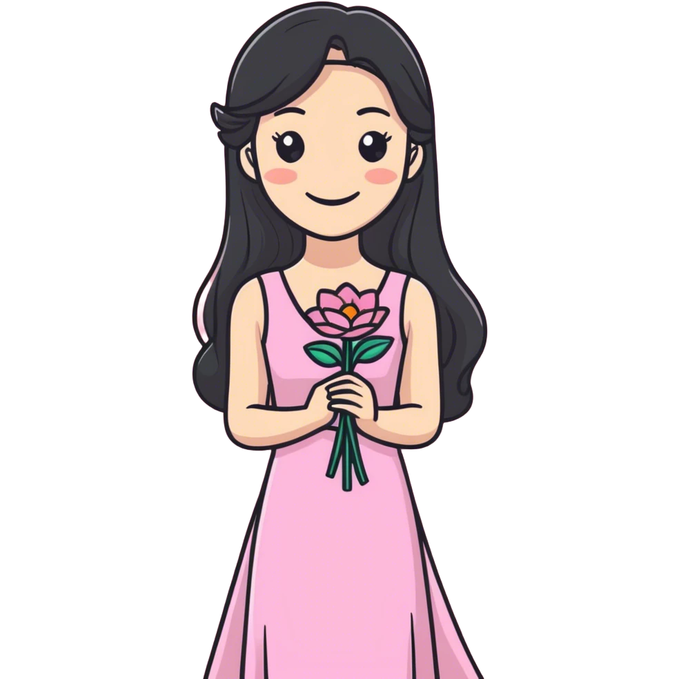 Girly girl  emoji