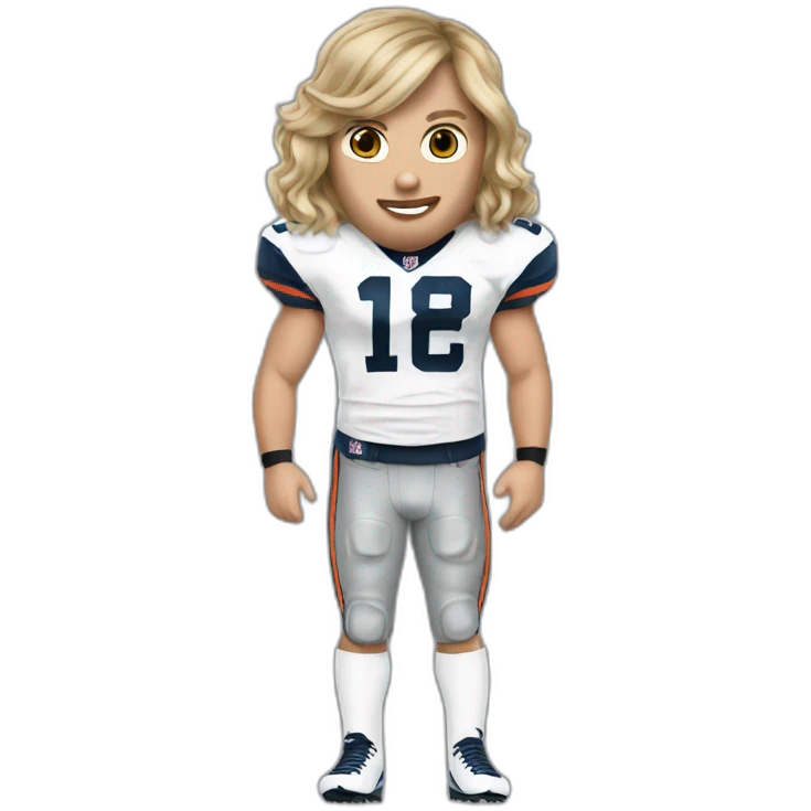taylor swift as a nfl player emoji