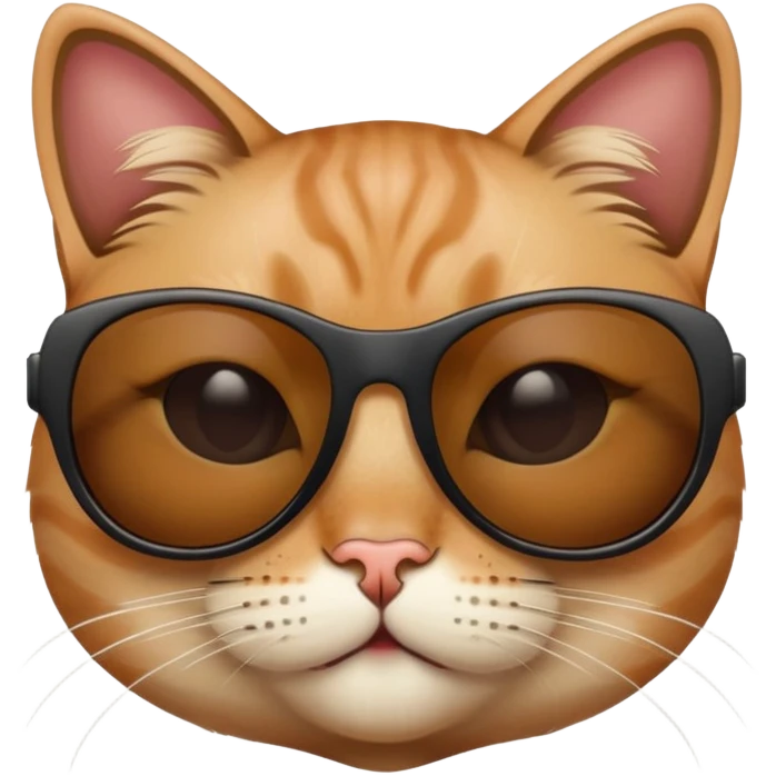 Cat with sunglasse emoji