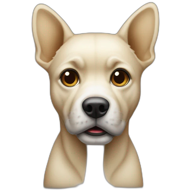 invisible dog emoji