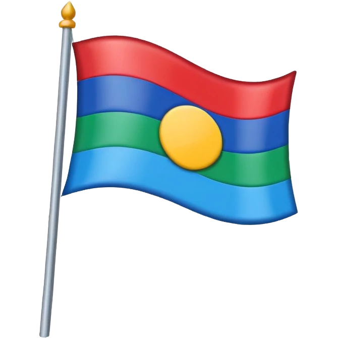 Bandeira de pan emoji