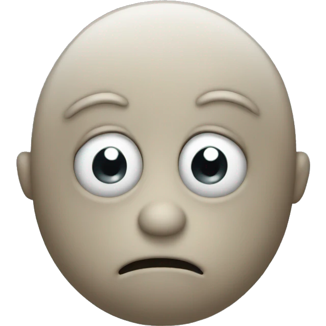 dusty blob-face emoji