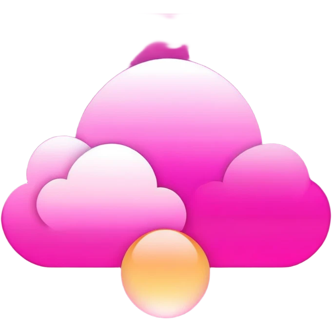 pink sky emoji