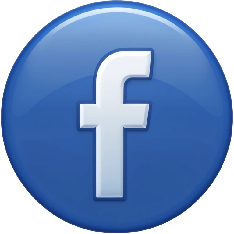 Facebook bagde blue emoji