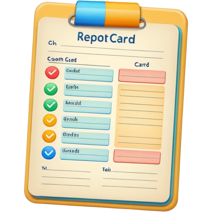 Report Card Helper emoji