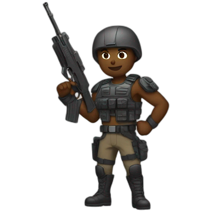 armed emoji
