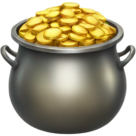 Pot of gold emoji