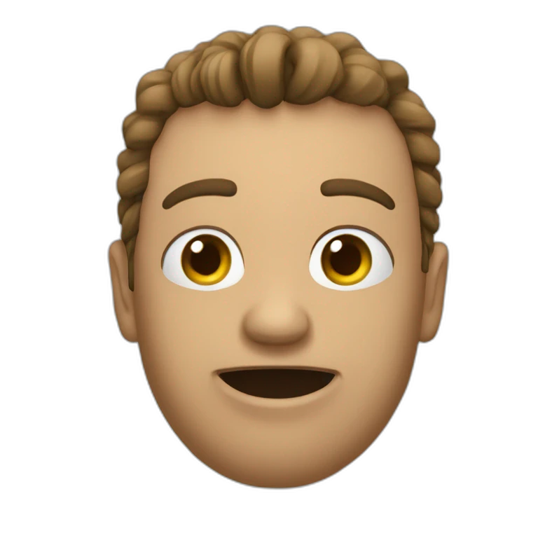 Un mec qui fait caca emoji