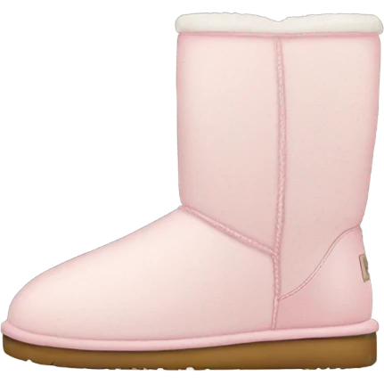 light pink uggs emoji