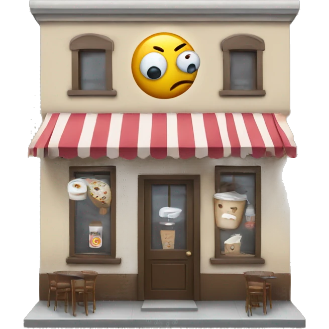 dead eye café emoji