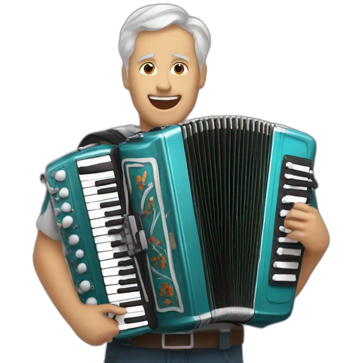Erlandskian Terminian Accordion Instrument emoji