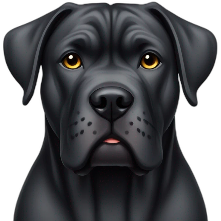 Cane corso dog emoji