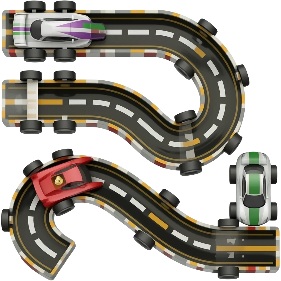 Slot cars emoji