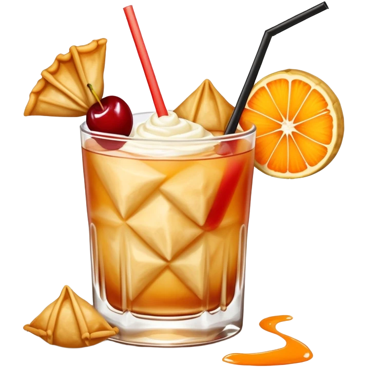 So many mai tais and crab rangoons in an explosion of greatness emoji
