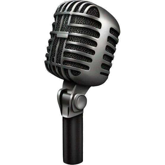Microphone  emoji