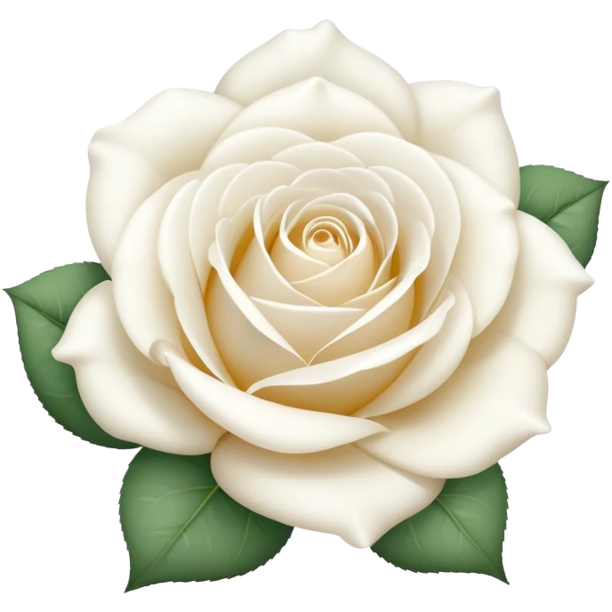 White rose emoji