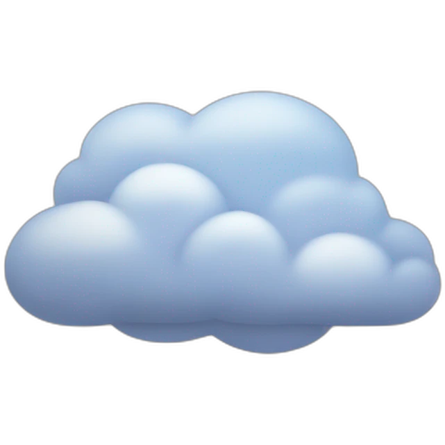 cloud download emoji
