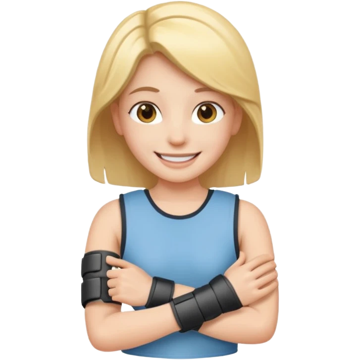 Ich fühle mich fröhlich, weil ich taglich positive Lust habe. Außerdem habe ich gestren Unfall gemacht. Uhhh aber … ich bin stark 💪🏼🦿🦾 emoji