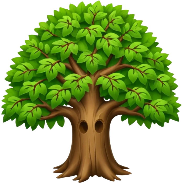 single big Tree emoji