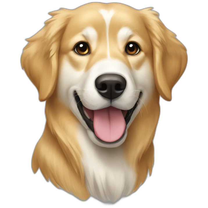 golden-retriever-and-siberian-husky emoji