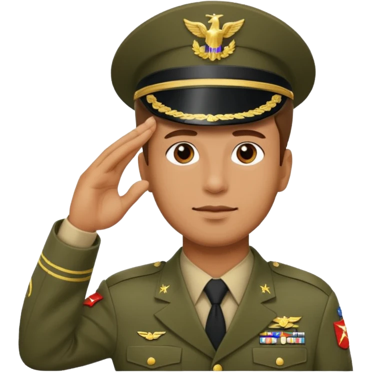 yes boss saluting emoji