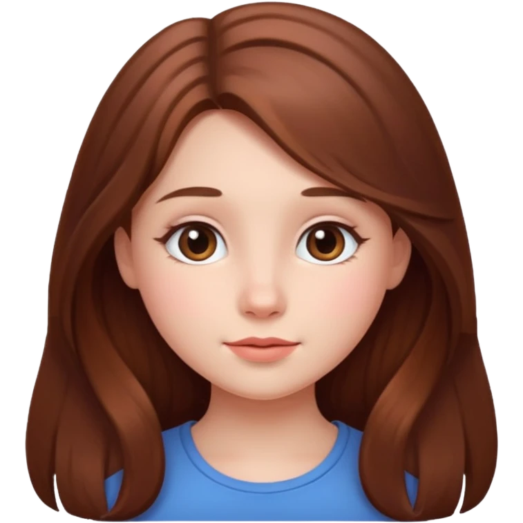 Sexy girl big breasts Being cute emoji