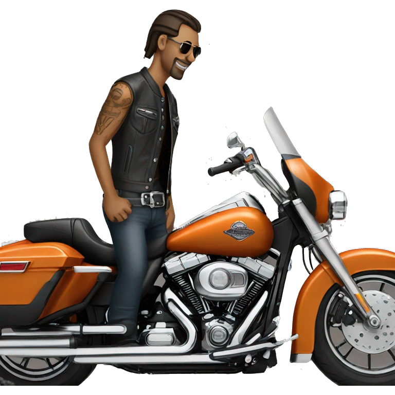 Harley davidson emoji