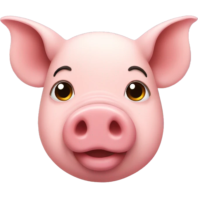 Pig in love  emoji
