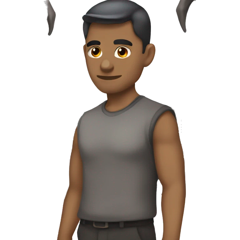 Half devil wing half angle wing emoji