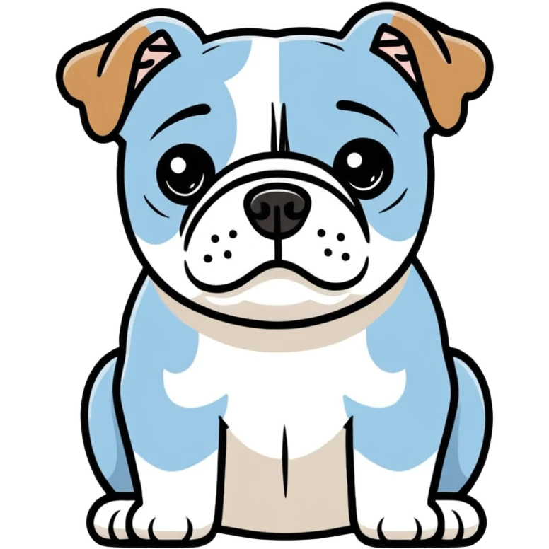 Crea un emoji de un buldog francés  emoji