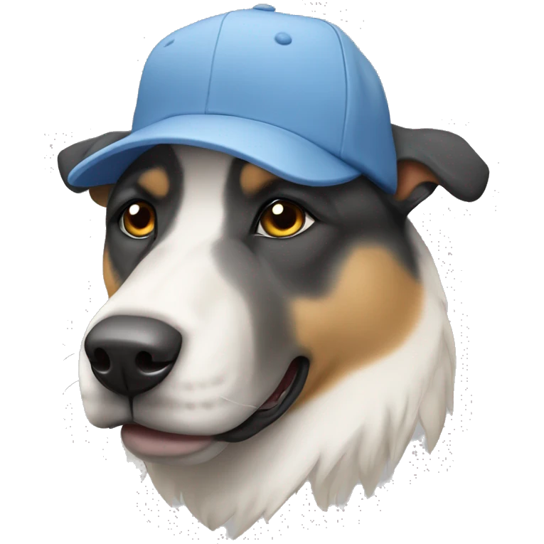 Central Asian shepherd in a cap emoji
