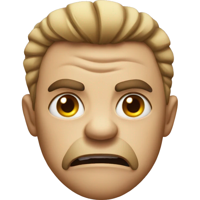 angry face emoji