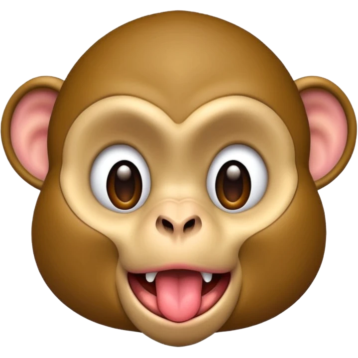 monkey sticking out tongue emoji
