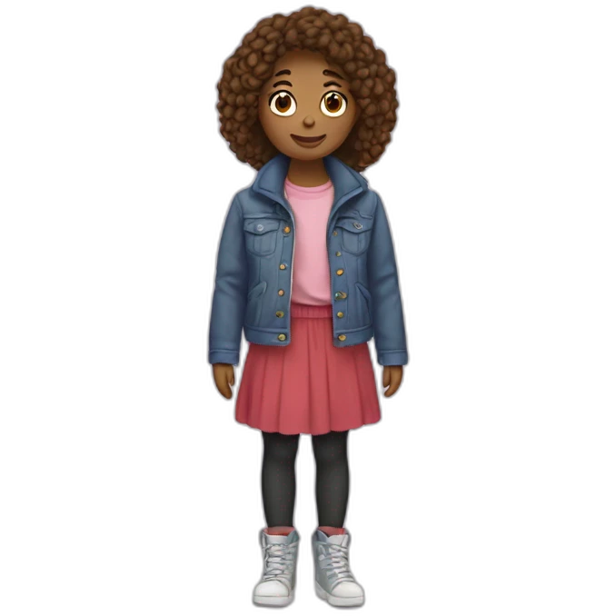 Ours sur une fille emoji