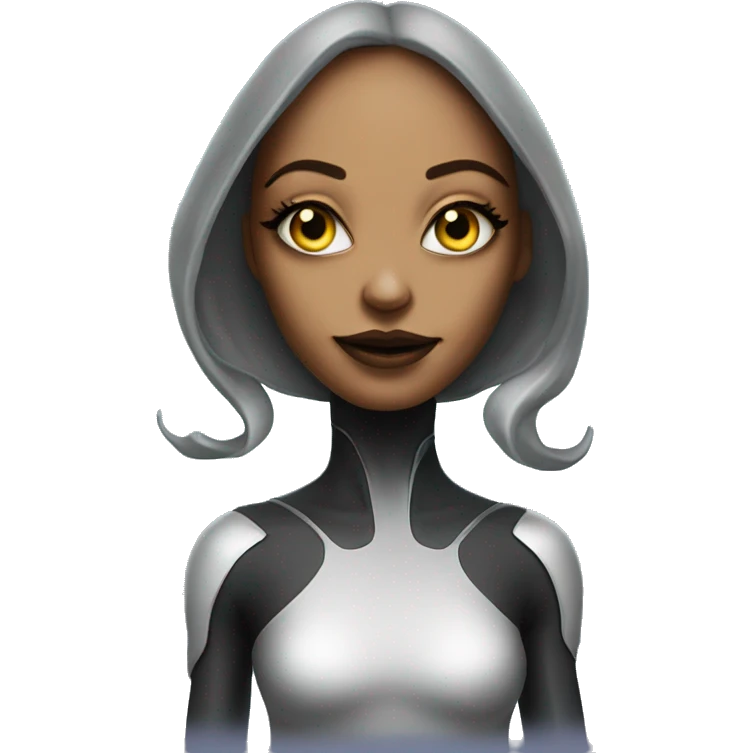 female diva alien high vibrational emoji