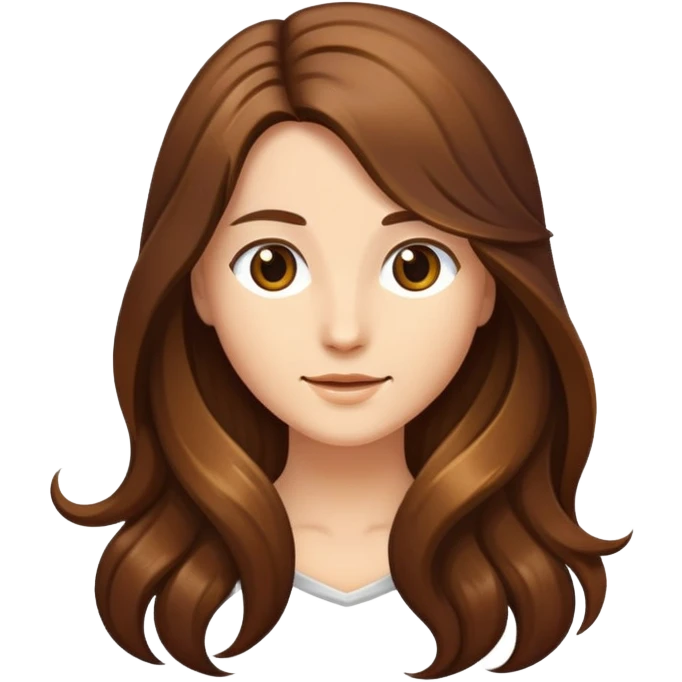 Long hair  emoji