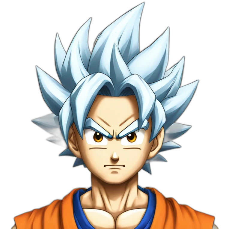 Sanngoku en super sayan 3 emoji