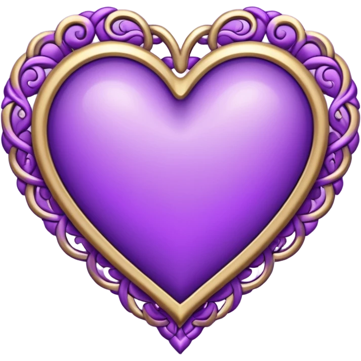 Purple Heart add infinite emoji
