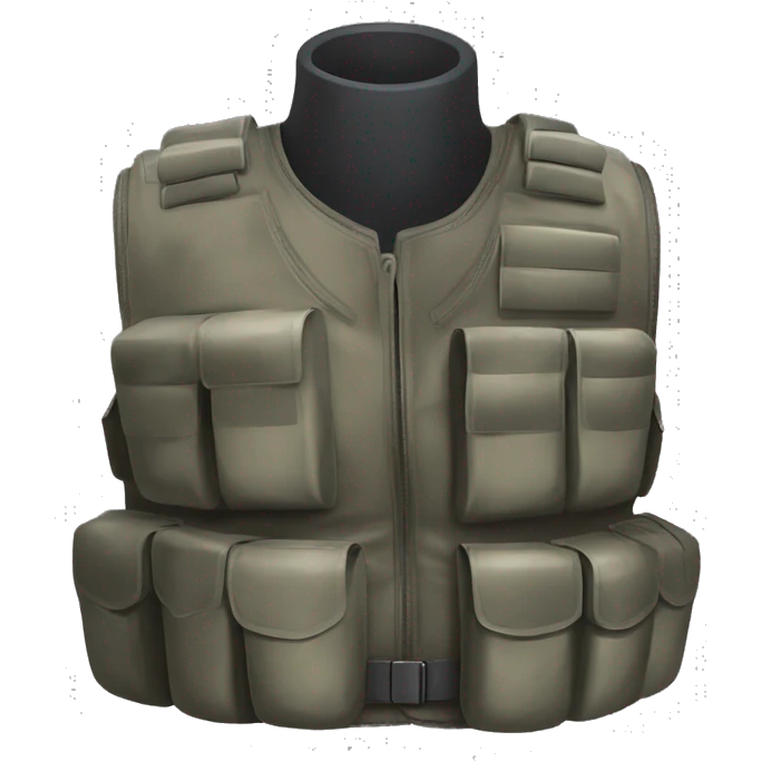 bullet proof vest helmut lang emoji