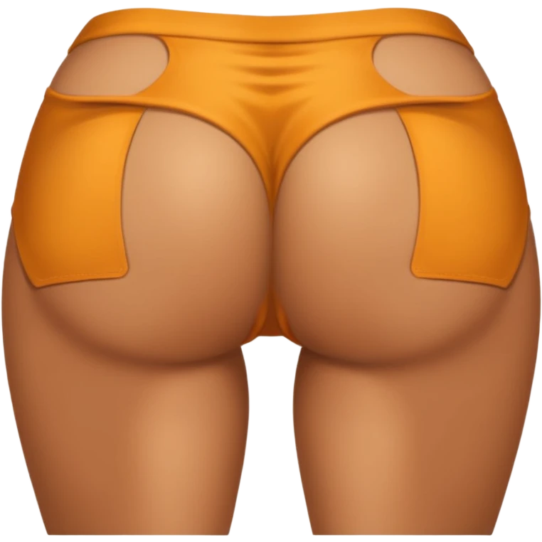 bum cheeks emoji