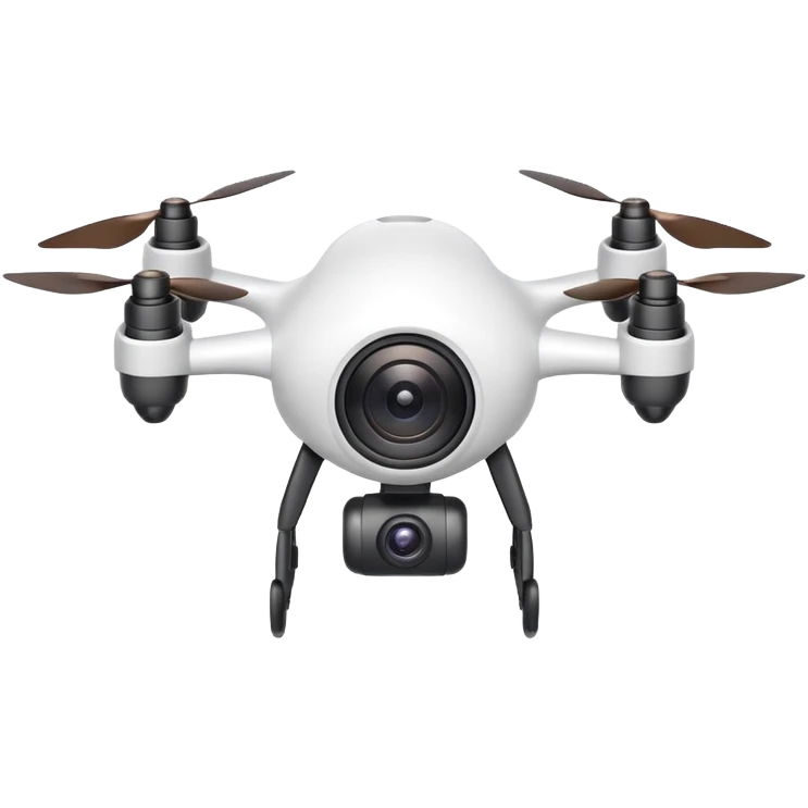 tiny flying camera object icon, insect-like mini drone camera, small wings/rotors, camera lens eye, cute design, 3D cartoon, mobile game icon style, centered, clean background, no text, no watermark
  emoji