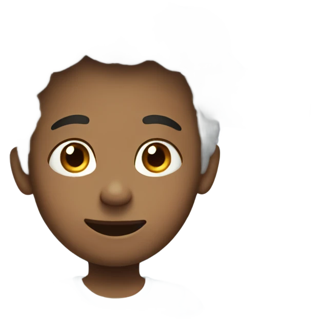 boy in a cloud emoji