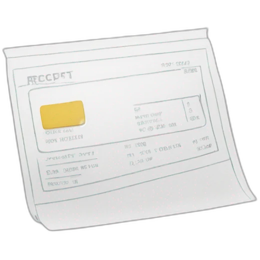 receipt emoji