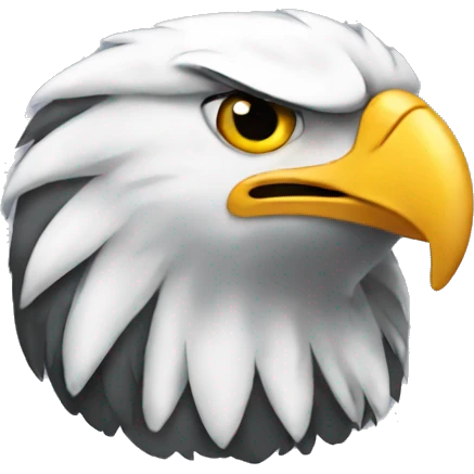 The Eagle is a small cartoon emoji