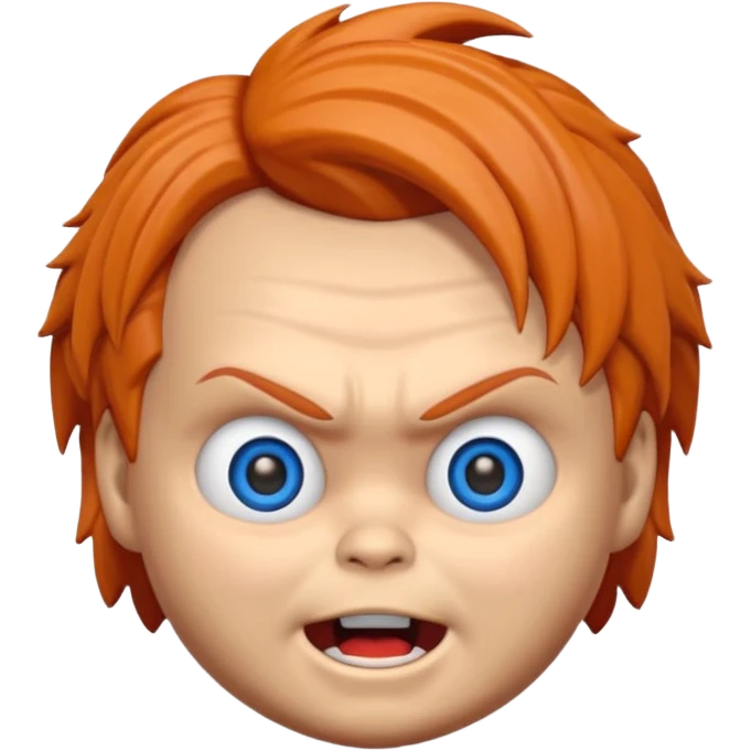 Un emojin de chuky emoji